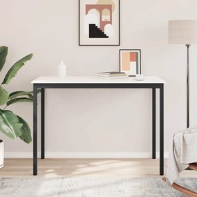vidaXL Τραπέζι μπαρ Λευκό 150 x 80 x 105 εκ. Στερεά ξυλεία πεύκου
