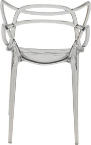 Καρέκλα Ramsei PC διάφανο 55x53x84εκ 55x53x84 εκ.