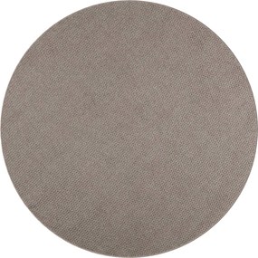 vidaXL Χαλιά χώρου Γύρος LUGO Taupe Ø 200 CM Πολυεστέρας