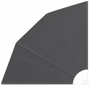 Αδιάφανο σκίαστρο μπαλκονιού Μαύρο 160 x 160 cm Πολυεστέρας