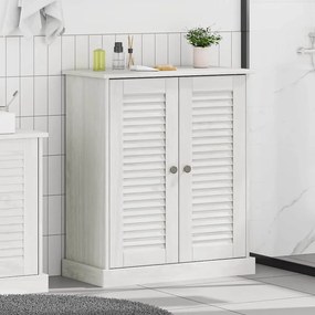vidaXL Ντουλάπι Μπάνιου VIGO Λευκό και Αντίκα Λευκό 68 x 34 x 80 εκ