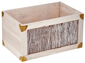 Καλάθια Bamboo Με Επένδυση 30/38cm Σετ 2Τμχ