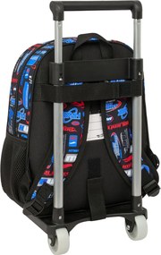 Σχολική Τσάντα Hot Wheels Πολύχρωμο 27 x 33 x 10 cm