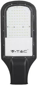 V-TAC Φωτιστικό Δρόμου LED SMD 50W 4200lm 110° Samsung Chip Φυσικό Λευκό IP65 21539