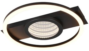 Φωτιστικό Οροφής Reality Lighting -RL WHEELER R64801132 Μαύρο Ματ (Black Mat) 3000K