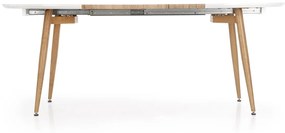 Σετ τραπεζαρίας Houston 1478, 76x90x160cm, Αριθμός θέσεων: 4, Ωοειδής, Στυλ: Σκανδιναβικό, Μοντέρνο | Epipla1.gr