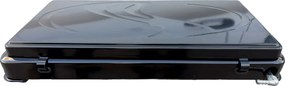ROYAL OC-38 BLACK Εστία Υγραερίου Με 3 Μάτια