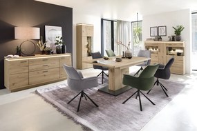 Tibet Τράπεζι Μασίφ Ακακία Σκούρο Καφέ 180x100x77