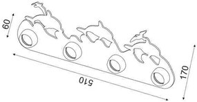 Παιδική απλίκα τοίχου θάλασσα