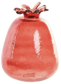 Βάζο Home ESPRIT Μπορντό Κρυστάλλινο Σύγχρονη