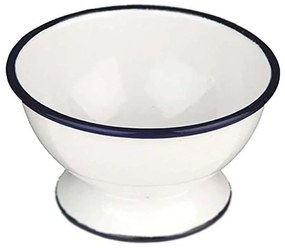 Μπωλ Εμαγιέ Blanca 903812 12cm White-Blue Ibili Enamel
