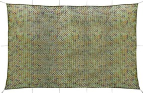 vidaXL Δίχτυ Σκίασης Παραλλαγής Πράσινο 5 x 6 μ. με Σάκο Αποθήκευσης