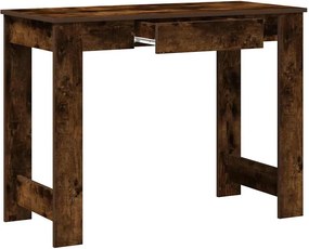 vidaXL Γραφείο Καπνιστή Δρυς 100x45x75 εκ. από Επεξεργασμένο Ξύλο