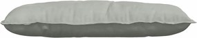 vidaXL Μαξιλάρι Πλάτης Ανοιχτό γκρι 100 x 50 x 19 cm