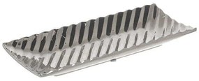 Διακοσμητική Πιατέλα Κεραμική 3-70-498-0033 30x12x3cm Silver Inart Ceramic