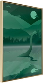 Αφίσα - Loch Ness [Poster] - 30x45 - Χρυσό - Χωρίς πασπαρτού