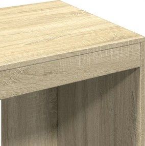 vidaXL Γραφείο Sonoma Δρυς 103,5x56,5x94 εκ. από Επεξεργασμένο Ξύλο
