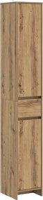 vidaXL Ντουλάπι Μπάνιου Artisan Δρυς 30 x 33 x 190 εκ.