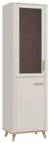 ΒΙΤΡΙΝΑ DARWEN 1K VS1 194 CASHMERE/ARTISAN OAK/CASHMERE MATT FOIL 58x40x193εκ 11014451