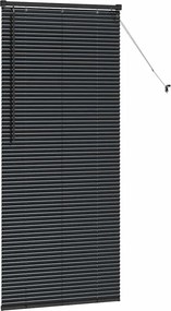 vidaXL Βενετσιάνικες Ρόδες Μαύρο 175 x 75 εκ Αλουμίνιο