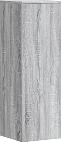 vidaXL Βάσεις Φυτών 2 Τεμ. Γκρι Sonoma 33x33x100εκ. Επεξεργασμένο Ξύλο