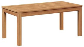 vidaXL Σετ Καναπέ Κήπου 3 pcs Φυσικό Μασίφ ξύλο teak