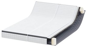 vidaXL Στρώμα 2 pcs Λευκό και Γκρι 80 x 200 cm Σαμπρέλα Bonell