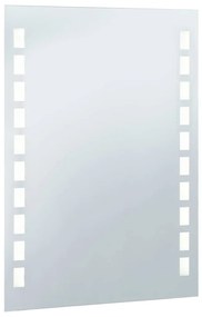 vidaXL Καθρέφτης Μπάνιου Τοίχου με LED 60 x 80 εκ.