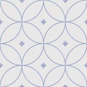 Keros Alhambra Azul 25x25 - Πλακάκι μπάνιου &amp; δαπέδου