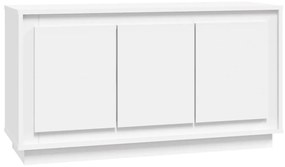 vidaXL Ντουλάπι Λευκό 102 x 35 x 55 εκ. από Επεξεργασμένο Ξύλο