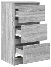 Ντουλάπι Γκρι Sonoma 37,5x35x76 εκ. Ξύλινο μηχανουργικό ξύλο 861729