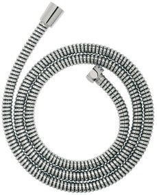Ferro W54 Σπιράλ Ντους 1,5m Ασημί PVC plastic