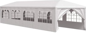vidaXL Τέντα Εκδηλώσεων Κήπου Λευκή 3 x 12 μ.