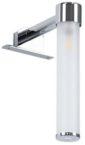 Φωτιστικό Τοίχου - Απλίκα  Elsa 60406 3,5x13,5x20cm Silver GloboStar Aluminium, Glass