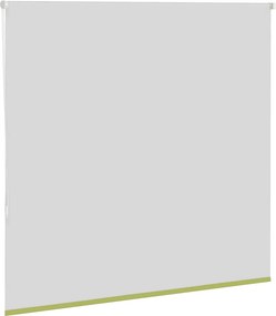 vidaXL Roller Blind Blackout φύλλα πράσινα 145x150 cm Πλάτος υφάσματος