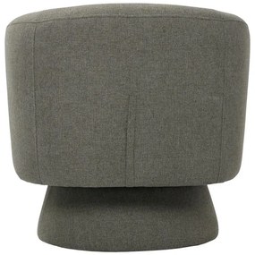 Πολυθρόνα περιστρεφόμενη Kreslo ύφασμα σε πράσινη απόχρωση 78x81x77εκ 78x81x77 εκ.