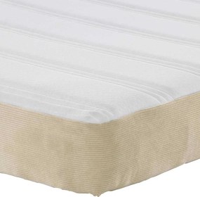 vidaXL Στρώμα Κρεβατιού με στρώμα Φασκόμηλο 160 x 200 cm ύφασμα
