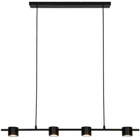 Φωτιστικό Οροφής - Ράγα Prima 4258200 Led Black Viokef Metal