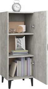 vidaXL Ντουλάπι Γκρι Σκυροδέματος 34,5x34x90 εκ. Επεξεργασμένο Ξύλο