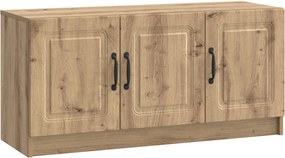 vidaXL Ντουλάπι TV 99 x 34,5 x 47 εκ Artisan Δρυς Επεξεργασμένο Ξύλο