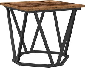 vidaXL Σετ βοηθητικά τραπεζάκια 2 pcs ανακυκλωμένο ξύλο