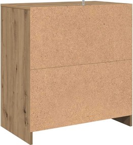 vidaXL Μπουφές Artisan Δρυς 70x41x75 εκ. από Επεξεργασμένο Ξύλο