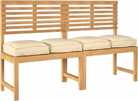 vidaXL Μαξιλάρι 4 pcs Μπεζ 40 x 40 x 8 εκ. Ύφασμα Όξφορντ