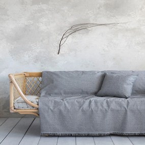 Ριχτάρι Natte Grey Nima Two-seater 180x240cm Cotton-Polyester