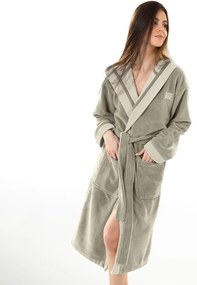 Μπουρνούζι Guy Laroche Monogram Khaki Χακί MEDIUM