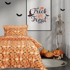 Σεντόνια Παιδικά 4969 (Σετ 3τμχ) Orange Das Home Μονό 170x260cm Βαμβάκι-Πολυέστερ