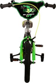 Super GT 14 Inch 22 cm Boys Coaster Brake Green/Black