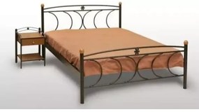 Delch Κρεβάτι Κρήτη Διπλο Μεταλλικό 160x200cm HouseSMetal-furniture141