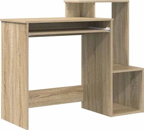 vidaXL Γραφείο Δρύς Sonoma 106 x 41 x 88.5 εκ. Επεξεργασμένο ξύλο