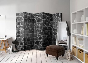 Διαχωριστικό με 5 τμήματα - Black Stones II [Room Dividers] 225x172